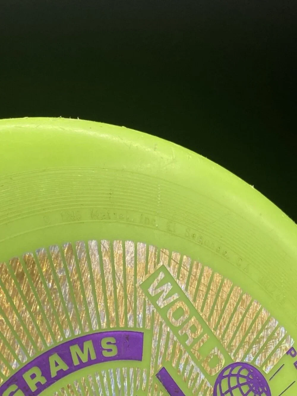 LOT 2 Frisbee Super Pro Disc Shredder Kransco 1980 & 1996 Freestyle READ